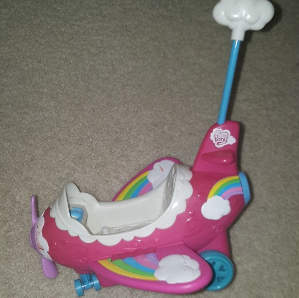 My little pony airplane ♡
